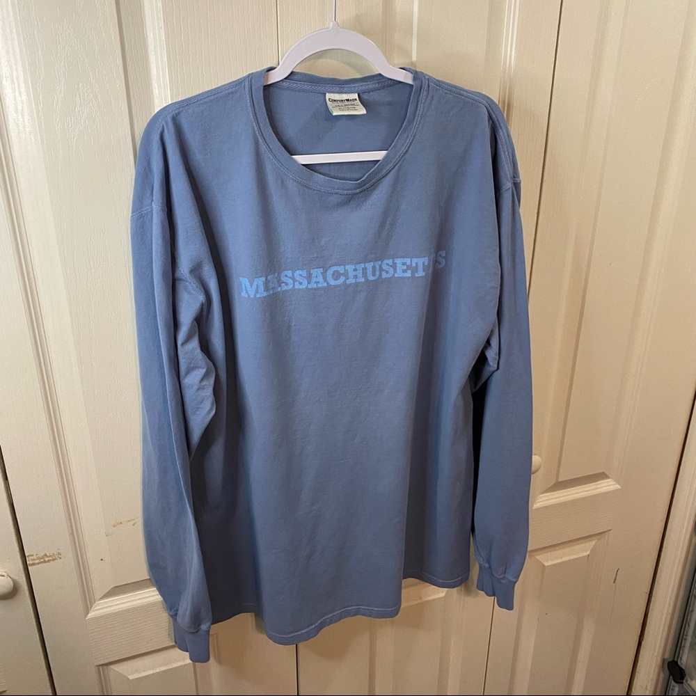 Comfort wash long sleeve T-shirt